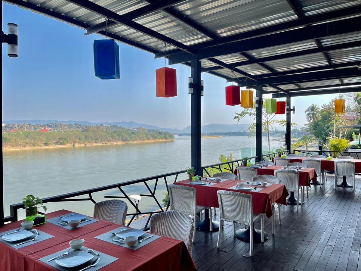 צ'יאנג קונג Chiangkhong Teak Garden Riverfront Onsen Hotel- Sha Extra Plus מראה חיצוני תמונה